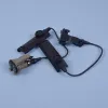 Lights Tactical SureFire X300 X300V X400 X400V X400U Remote Dual Switch Assembly Weapon Light Scout IR Ficklight monterad på 20mm