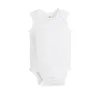 Enstycken 5/10 st/mycket nyfödda babykläder 2023 Summer Baby Boy Girl kläder 100% bomull Vit barn spädbarn bebe bodysuits jumpsuits