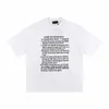 2024 ENFANTS RICHEES DEPRIMES DESIGNER MEN TシャツプリントメンズティーとショートレディースルーズシルクシャツTEES MEN TSHIRT