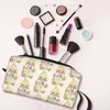 Sacs de rangement personnalisés Sarah Kay Toitrage Sac Femme Carton Makeup Makeup Cosmetic Organisateur Madies Beauty Dopp Kit Kit