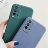 カバーMi Redmi 9t Case Redmi 9t Capas Liquid Silicone Shockproof Phone Back Bumper TPUソフトケースRedmi 9t Fundas 6.53 240423の携帯電話ケース