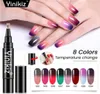 Gel unghie 5 ml TEMPERATER COLORE Penna Polish Colore magico da LAD LAMP29735860405