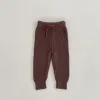 Pantaloni neonati neonati boy cotone pantalone primaverile autunno bambino medio in basso nel fondo casual pantalone di colore bambino vestiti per bambini 3m2y
