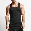 Bodybuilding Brand Solid Tank Top Men String Tankop Fitness Singlet Sleeveless Shirt Workout Man Underthirt Gym Clothing 240415