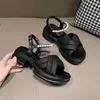 Kappy Wysokość wzrostu platformy 2024 Damskie luksusowe sandały buty towary trampki sportowe marka Obuv