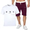 Tracksuits Summer Fashion Designer Printed Sportswear T-shirt Pants Suit Men's Shorts Shirt Casual Polos