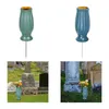 Vases Cemetery Vase Draining Holes Detachable Spike Stake Floral Holder Outdoor In Ground Memorial For Grave Site