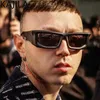 Солнцезащитные очки Y2K Punk Sunglasses Women Retro 2000 LA 2024 Luxury Brand Retro Steam Punk Sports Halses UV400 J240423