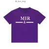 Amirir Shirt Mens Tshirt Designer Letter Shirt Short Mancheve Tees Imprimer Top Fashion Femmes Imprimé Couche courte Vêtements de cou Rounds plus xl xxl 3xl 4xl Amis Shirt 436