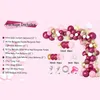 Party Decoration 129pcs Globos Confetti Latex Balloons Wedding Baby Shower Birthday Decor Clear Air Valentine'S Day