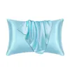 Pillowcase Ice Silk Hair Care Skin Care Pillowcase Bedding Pillowcase 240411