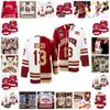 KOB 2022 NCAA Frozen Four Championship Custom Denver Pioneers du Ice Hockey Jersey 24 Bobby Brink（a）25 Jack Works 26 Shai Buium 27 Kyle M