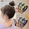 Accessoires de cheveux Nouveaux enfants mignons acrylique pendentif fleur de fleur griffes barrettes épingles à cheveux filles belles couleurs pinces de cheveux accessoires de cheveux pour enfants