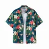 Chemises décontractées pour hommes Summer Men Street Daily Shirt Hawaiian Floral Imprime