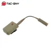 Earphones TACSKY Tactical Comtac Headphone Bluetooth Adapter for PELTOR MSA TACSKY AMP Tactical Headset Sordin Airsoft Shooting Headset