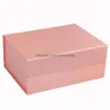 Rectangar Pink Wrap 5pcs Box Box Packing Festival Festival Festival Festival Commerciale Customle Packaging all'ingrosso per business dhtck
