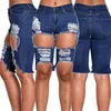 Frauen Jeans Multicolor -Mode -Lochhosen Ladies gedruckt klassisch gedruckt