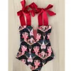 Costume da bagno femminile da bagno con un pezzo per le donne caviglie costume da bagno incrociata monokini wow