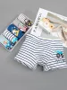 Sous-vêtements ljmofa 5pcs 312y bébé garçon flat étudiant enfant boxer coton carton de dessin animé sous-vêtements confortable b119