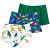 Ropa interior 3pcs/lote Soft Cotton Boys Boxers Briefs Niños ASICIOS ASICIOS BIENES BIENTES ASEMBRES CONSEJOS Patrones de dibujos animados de Dinosaurio Surtido