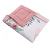 3PCS Micro Fibre szczotkowane szczotkowane łóżeczko Zestaw pościeli Łabędziki i kwiatów dla dziewcząt, w tym spódnica z szóstek kołdry 240418