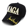 Party Hats Maga broderi Hat Trump 2024 Black Red Baseball Cotton Cap for Election Drop Delivery Home Garden Festive Supplies Dhrya