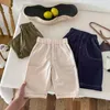 Trousers Spring Baby Pants Korean Style Children Solid Color Casual Boys And Girls Loose Straight