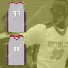 Custom tout numéro de nom pour hommes / enfants Tacko Automne 33 chacun 1 Enseigner 1 Elite AAU Grey Basketball Jersey 1 Top cousé S-6XL