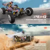 Voitures wltoys 124017 75 km / h 4WD RC Car Camion Monster Camion haute vitesse Racing Remote contrôle des voitures pour enfants