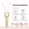 Epilator Epilator Epilator Women Women Facial Hair Remover Defeather Instant Removal Threading Depilation LCD Display LCD Remover Beauty D240424