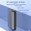 Bank 2st 5V DC Power Bank 4000 mAh för uppvärmd kläder Portabelt laddare Externt batteri för uppvärmningsvästjackhandskar strumpor