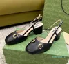 Mode chunky talel femmes sandales en cuir chaussures robes d'été