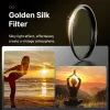 Filter Ulanzi Mobiltelefonlinsfotografering Professional för iPhone 13 14 12 Pro Max Magfilter CPL VND Gold Bule Silky Star Lens Kit