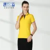 Golf dames poloshirt revers slank fit korte mouw polo sweatshirt business casual shirt 240424