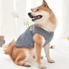 犬のアパレル暖かいフリース服冬のノースリーブベストジャケット