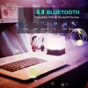 Akcesoria bezprzewodowe głośnik Bluetooth z budzikiem muzyki LED. Kolorowa atmosfera Lampa Lampa Lampa Lampa Lampa Lampa Lampa Lampa Lampa Lampa Lampa Lampa