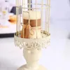 Candle Holders Brand Holder Candlestick 30cm/37cm Accessories Bird Cage Design Metal Iron Romantic Home Decoration