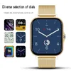 Zegarek na rękę Pełny dotyk Sport Smart Watch Men Mężczyzn Kobiety Torkoderka Czujność serca Bluetooth Call Smartwatch Wristwatch GTS 2 P8 Plus Watch+Box 240423