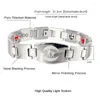 Choker Europe America Men Titanium Bracelet Negatieve ionen Verre infrarood Magnetische huidvriendelijke gezondheid Anti-allergie