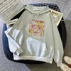 Женские толстовки Puella Magi Madoka Magica Women 2024 Flees Hoddies Korean Style свитер