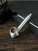 Rökbutik metall rökrör längd 86 mm mini pipes tecknad figurer bärbart vatten rör engångsbong bong