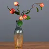 Decorative Flowers Simulated Small Apple Branches With Leaves And Fruit Decorations Symbolizing Safety Berries Home Decor