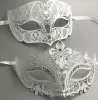 Metal Filigree Rhingestone Venetian Masquerade Couple Masque Paire Ball Événement de mariage Masque Masque Lot Costume Men Femmes 2024424