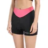 Racing Jackets WOSAWE Women's Bicycle Cycling Underwear With High Waisted Silicone Cushion Elastic Lightweight Breathable Quick Drying BO175