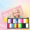 Tinta corporal 1 conjunto tinta corporal pigmento cosplay cosmetics conjunto de festas tinta corporal pintura multifuncional