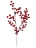 Fleurs décoratives 1pc Artificiel Red Berry Tides Berries Berries For Christmas Tree Crafts Mariage Home Holiday Decorations