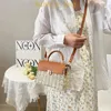 Trendy Designer Woven Handbags and Purses Women Shoulder Crossbody Bags Beach Straw Messenger Bags High Quality 240422