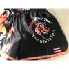 Boxe mma tiger muay thai boxe boxing corresponde ao treinamento de sanda shorts respiráveis muay thai roupas boxe tigre muay thai mma