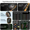 ساعة Wristwatches Colmi P73 1.9 في الهواء الطلق العسكرية الذكية الساعات Men Bluetooth Call Smartwatch لـ Xiaomi Android IOS IP68 Waterproof Fitness Watch 240423