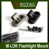 Accesorios SOTAC Linterna táctica M600DF M640DF M640V DF M340C M340V Montaje de reacción para Mmlok Picatinny Rail